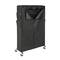 Honey Can Do Black Rolling Shoe Rack & Shoe Rack Cover